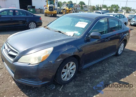 2011 Subaru Legacy 2.5I Premium из США, поврежденный, VIN 4S3BMBB61B3225135